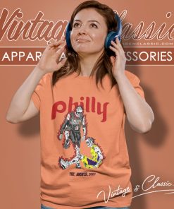 Vintage Philadelphia 76ers Nba Basketball Women T Shirt