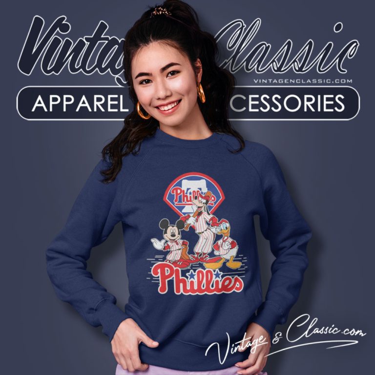 Vintage Philadelphia Phillies Disney Mlb Sweatshirt Vintage Philadelphia Phillies Disney Mlb Sweatshirt