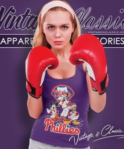 Vintage Philadelphia Phillies Disney Mlb Tank Top Racerback