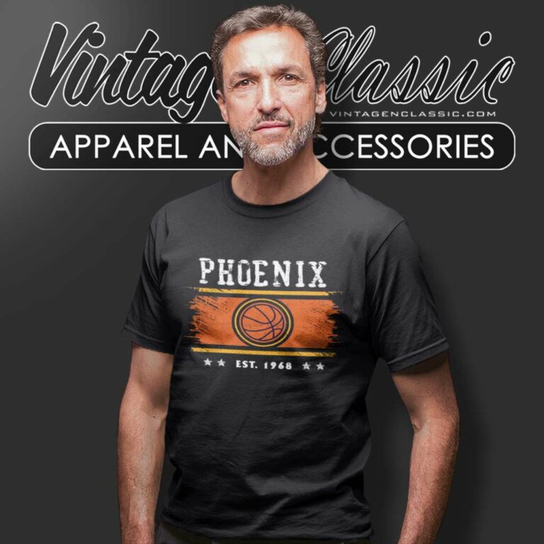 Vintage Phoenix Basketball Est 1968 T Shirt Vintage Phoenix Basketball Est 1968 T Shirt