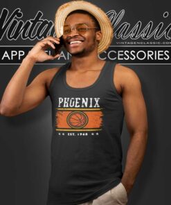 Vintage Phoenix Basketball Est 1968 Tank Top Racerback