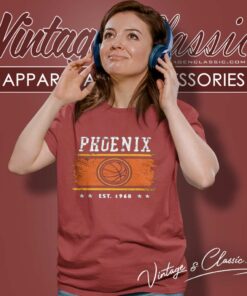 Vintage Phoenix Basketball Est 1968 Women TShirt