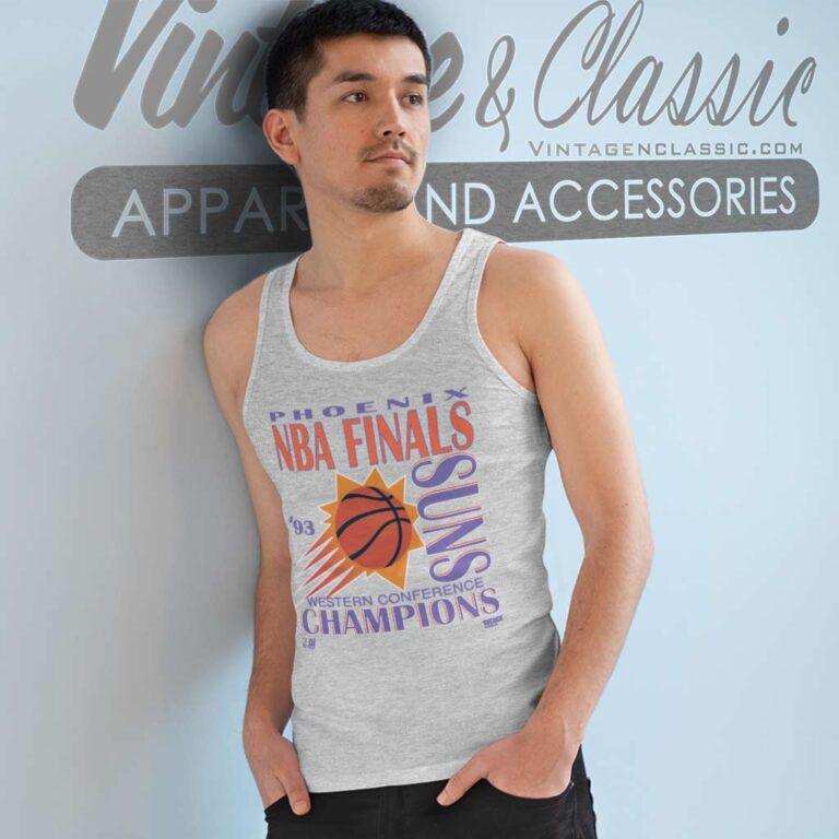 Vintage Phoenix Suns 1993 Champions Tank Top Racerback Vintage Phoenix Suns 1993 Champions Tank Top Racerback