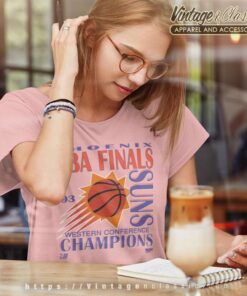Vintage Phoenix Suns 1993 Champions Women TShirt