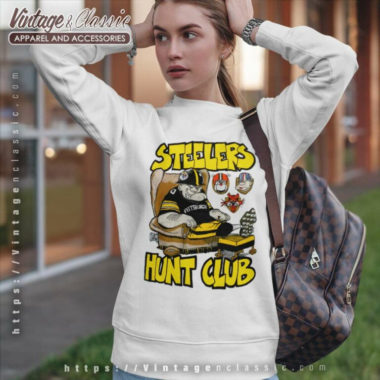 Vintage Pittsburgh Steelers Hunt Club Sweatshirt Vintage Pittsburgh Steelers Hunt Club Sweatshirt