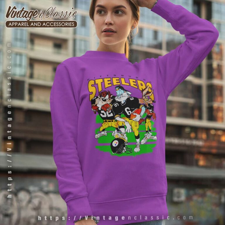 Vintage Pittsburgh Steelers Looney Tunes 90s Nfl Football Cartoon Sweatshirt Vintage Pittsburgh Steelers Looney Tunes 90s Nfl Football Cartoon Sweatshirt