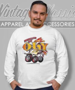 Vintage Powered By Oly Beer Long Sleeve Tee