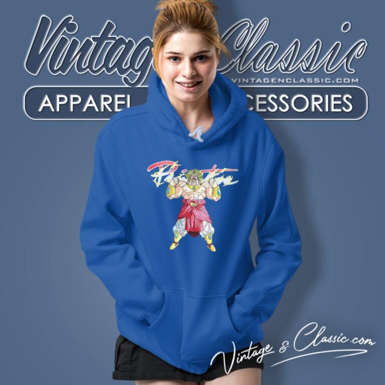 Vintage Primitive X Dragon Ball Z Broly Hoodie Vintage Primitive X Dragon Ball Z Broly Hoodie