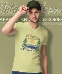 Vintage Primo Beer Ganja V Neck TShirt