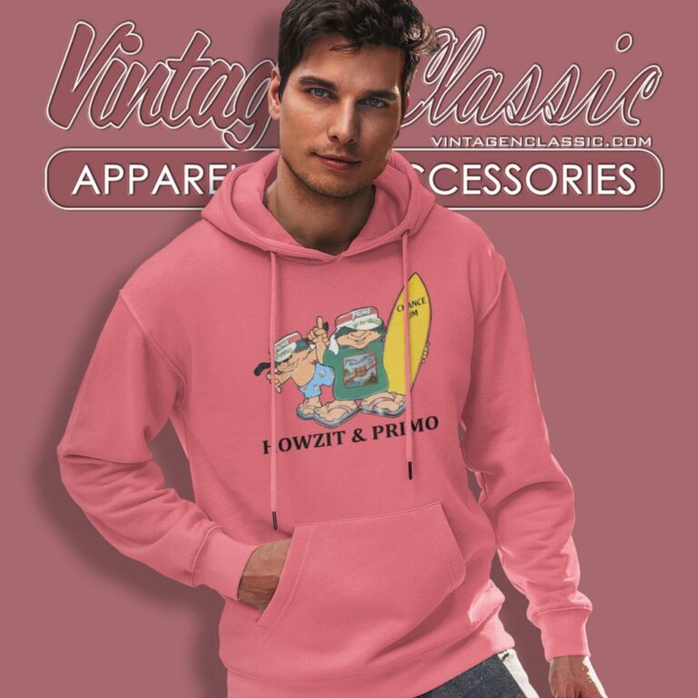Vintage Primo Beer Mascots Howzit Surfer Hoodie Vintage Primo Beer Mascots Howzit Surfer Hoodie