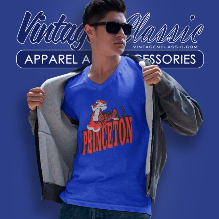 Vintage Princeton Tigers V Neck TShirt Vintage Princeton Tigers V Neck TShirt