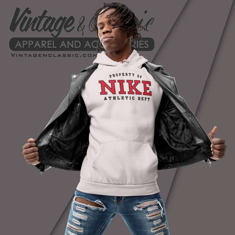 Vintage Property Of Nike Athletic Dept Hoodie Vintage Property Of Nike Athletic Dept Hoodie