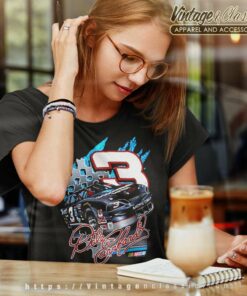 Vintage Racing Nascar 3 Dale Earnhardt Women TShirt