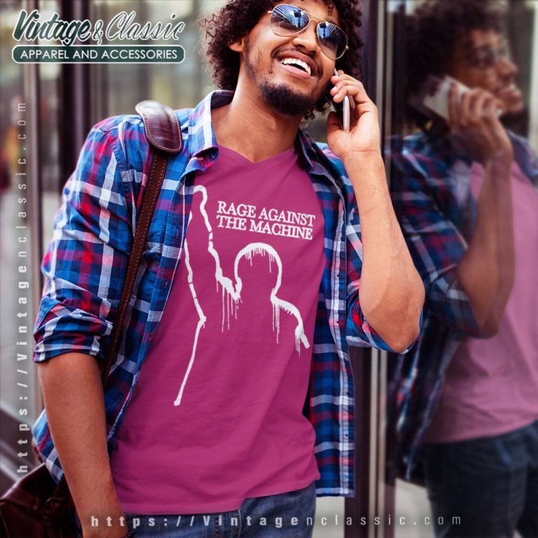 Vintage Rage Against The Machine Battle Of Los Angeles V Neck TShirt Vintage Rage Against The Machine Battle Of Los Angeles V Neck TShirt