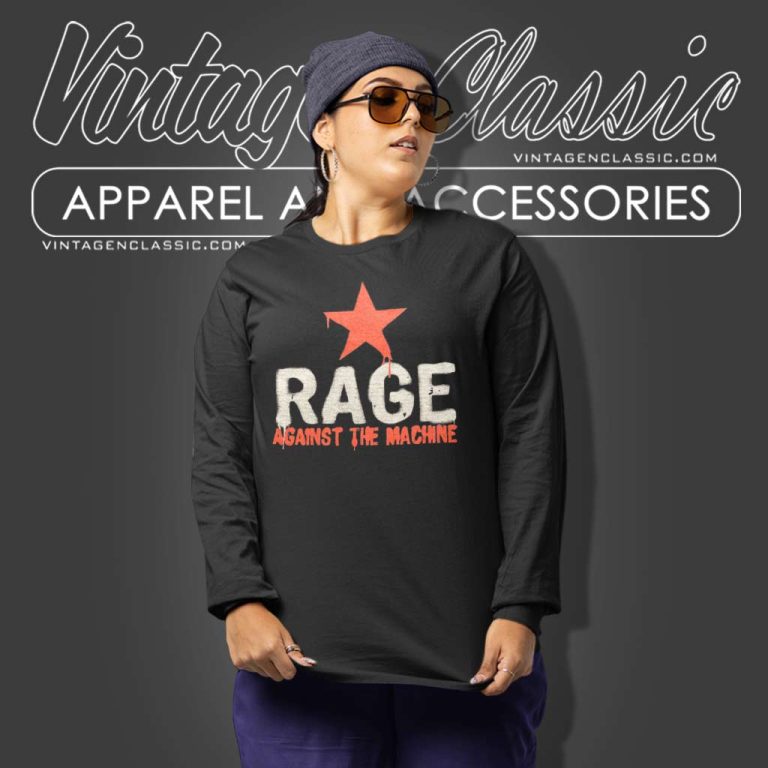Vintage Rage Against The Machine Concert Tour Long Sleeve Tee Vintage Rage Against The Machine Concert Tour Long Sleeve Tee