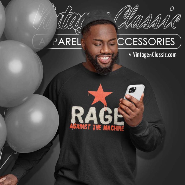 Vintage Rage Against The Machine Concert Tour Sweatshirt Vintage Rage Against The Machine Concert Tour Sweatshirt