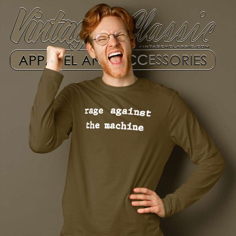 Vintage Rage Against The Machine Long Sleeve Tee Vintage Rage Against The Machine Long Sleeve Tee
