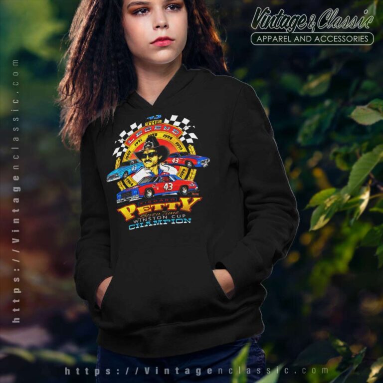 Vintage Richard Petty Nascar Winston Cup Hoodie Vintage Richard Petty Nascar Winston Cup Hoodie