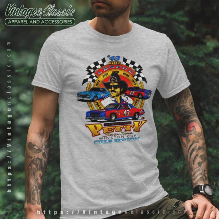 Vintage Richard Petty Nascar Winston Cup T Shirt Vintage Richard Petty Nascar Winston Cup T Shirt