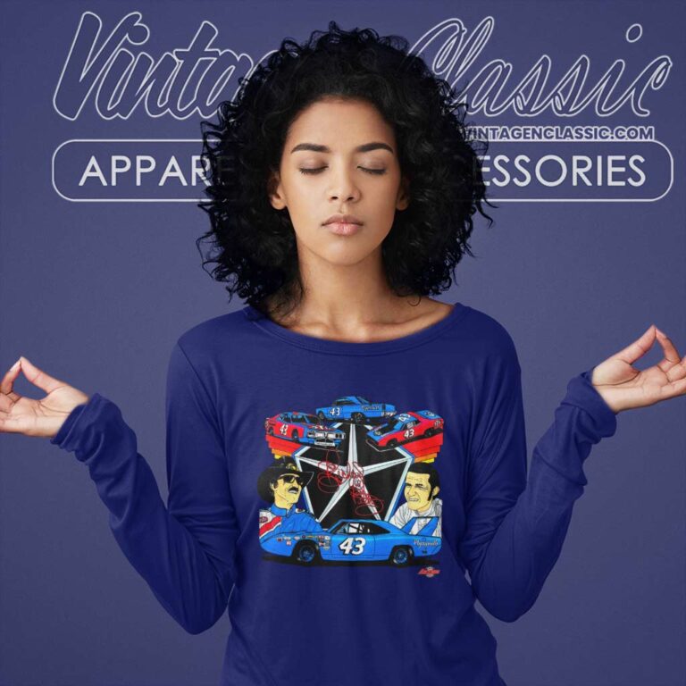 Vintage Richard Petty Stp 43 Nascar Long Sleeve Tee Vintage Richard Petty Stp 43 Nascar Long Sleeve Tee