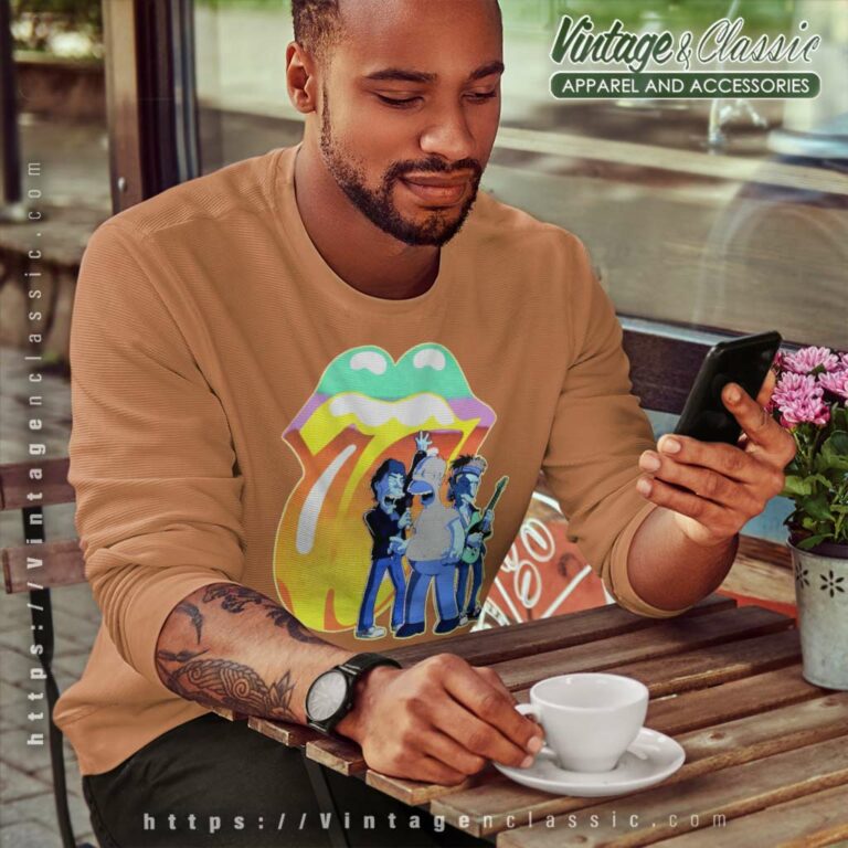 Vintage Rolling Stones X The Simpsons Sweatshirt 1 Vintage Rolling Stones X The Simpsons Sweatshirt 1