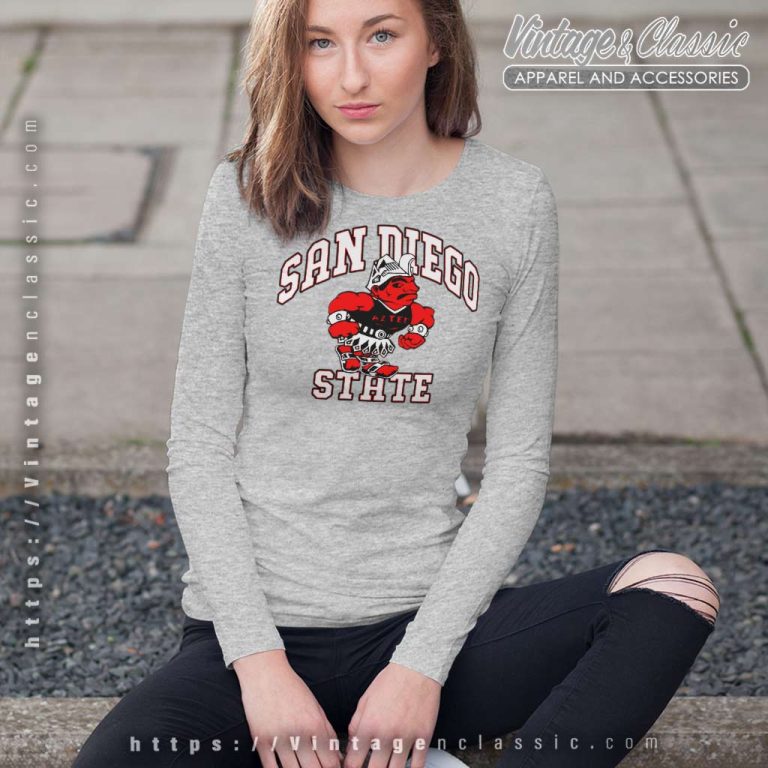 Vintage San Diego State Aztecs Long Sleeve Tee Vintage San Diego State Aztecs Long Sleeve Tee