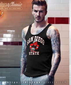 Vintage San Diego State Aztecs Shirt 5 Vintage San Diego State Aztecs Tank Top Racerback