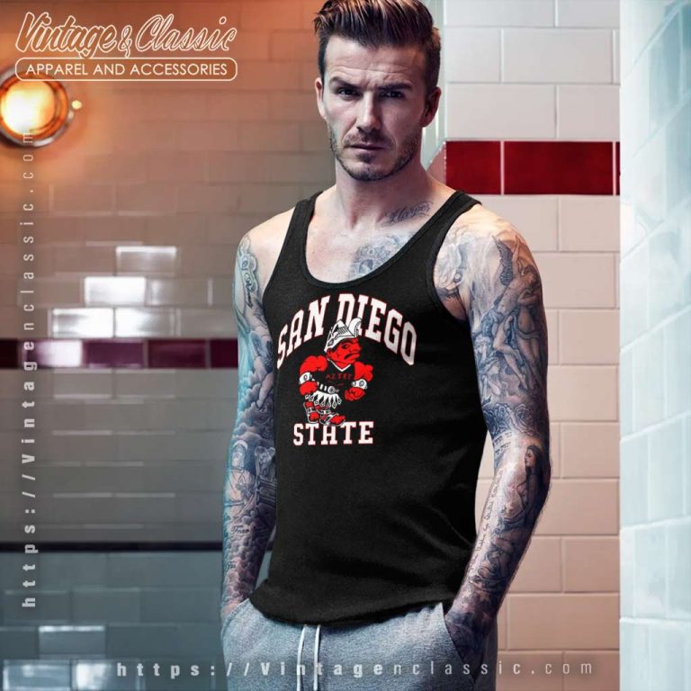 Vintage San Diego State Aztecs Tank Top Racerback Vintage San Diego State Aztecs Tank Top Racerback
