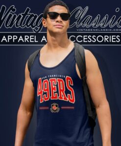 Vintage San Francisco 49ers Football Tank Top Racerback