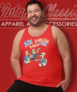 Vintage Sex Ducks And Rock And Roll Tank Top Racerback
