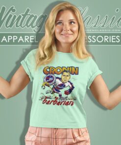 Vintage Shawn Cronin The Barbarian Winnipeg Jets Women T Shirt