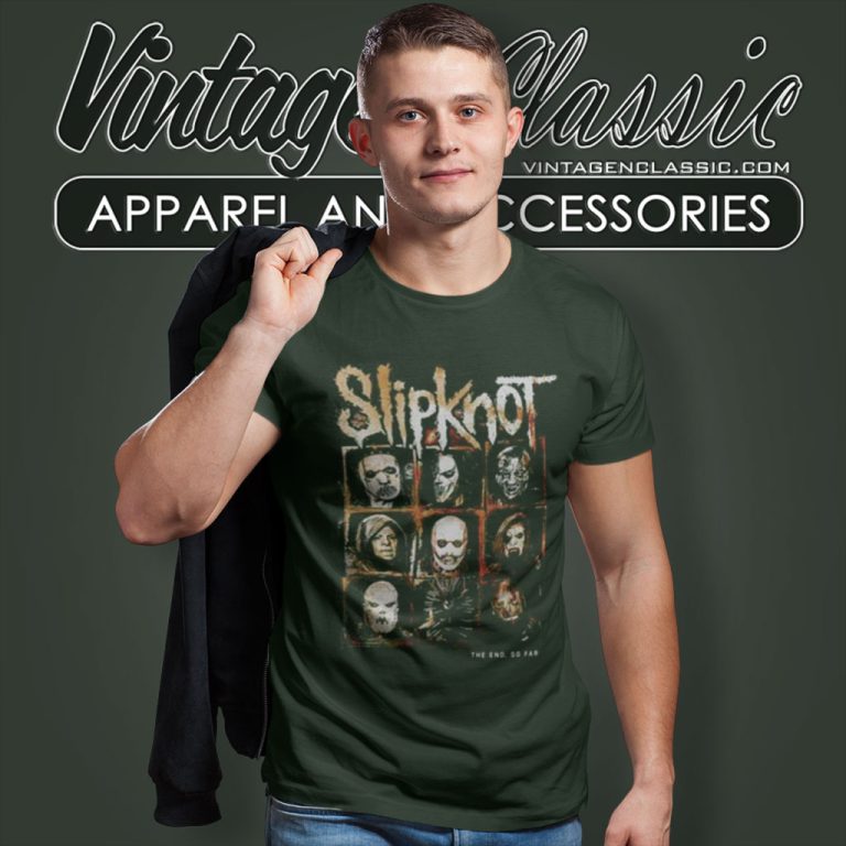 Vintage Slipknot Evolution Through The Year 2023 Tour T Shirt Vintage Slipknot Evolution Through The Year 2023 Tour T Shirt