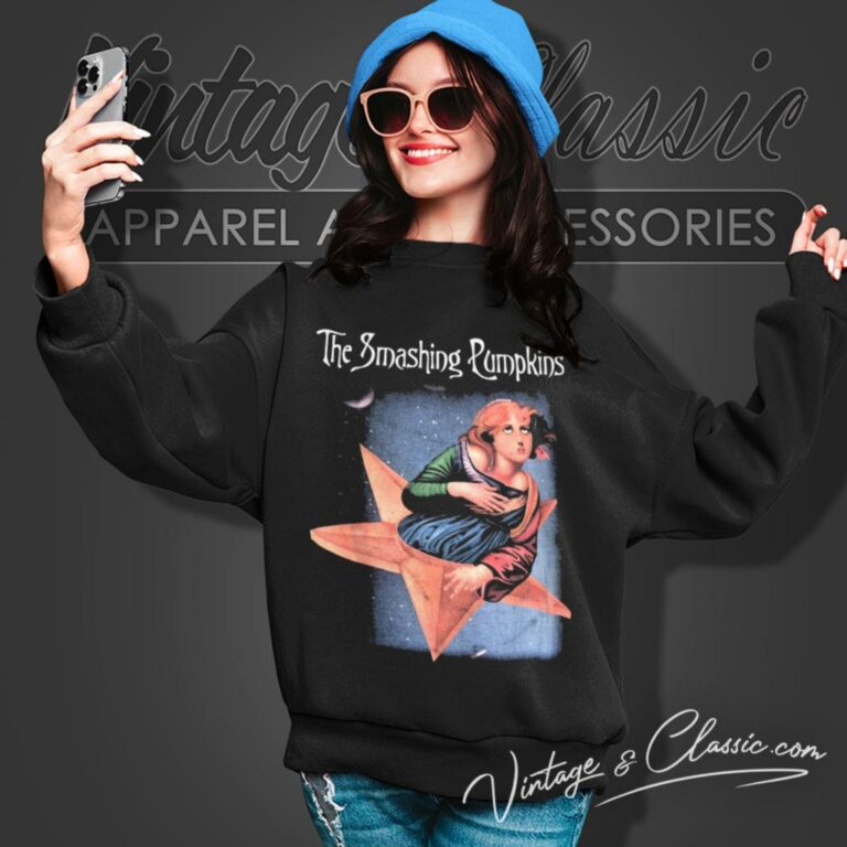Vintage Smashing Pumpkins Album Mellon Collie Sweatshirt Vintage Smashing Pumpkins Album Mellon Collie Sweatshirt