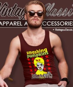 Vintage Smashing Pumpkins Clown Tank Top Racerback