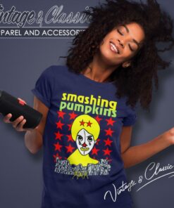 Vintage Smashing Pumpkins Clown Women T Shirt