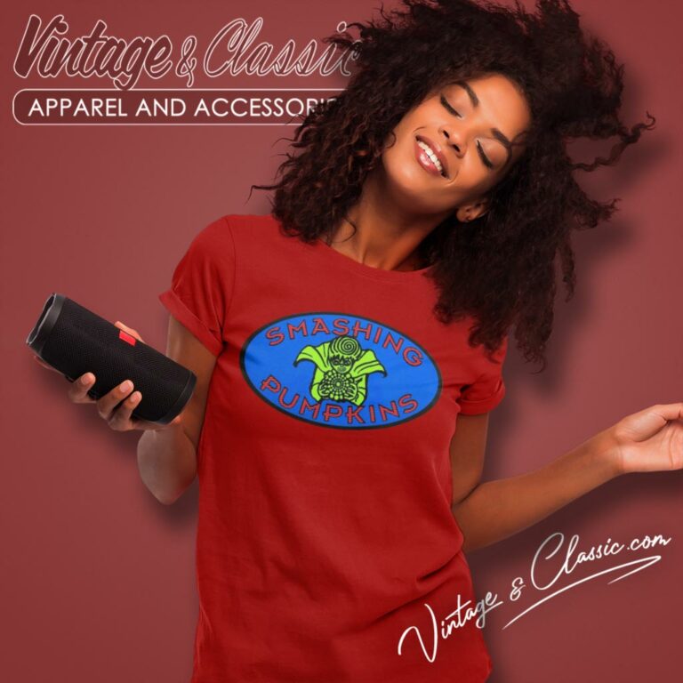 Vintage Smashing Pumpkins Green Wizard Women T Shirt Vintage Smashing Pumpkins Green Wizard Women T Shirt