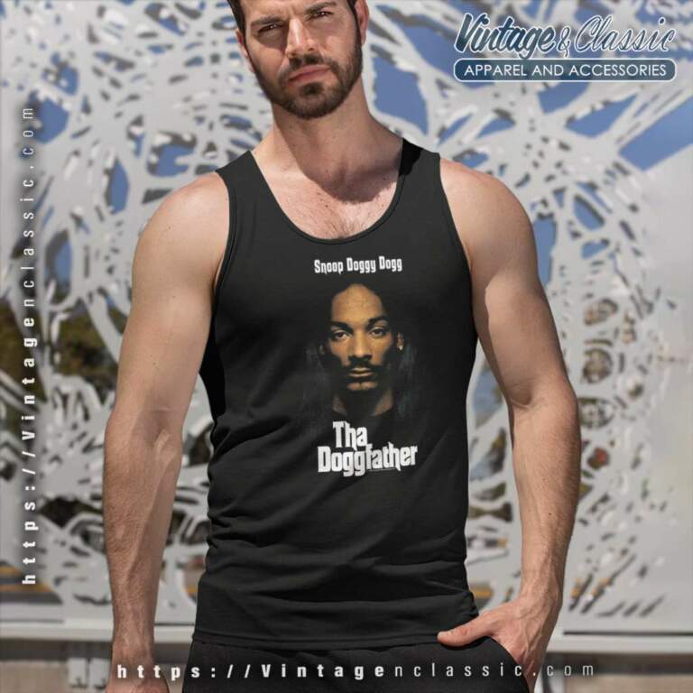 Vintage Snoop Dogg Tha Doggfather Tank Top Racerback Vintage Snoop Dogg Tha Doggfather Tank Top Racerback