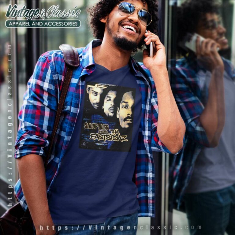 Vintage Snoop Dogg Tha Eastsidaz V Neck TShirt Vintage Snoop Dogg Tha Eastsidaz V Neck TShirt