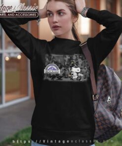 Snoopy Colorado Rockies Baseball Shirt 4 Snoopy Colorado Rockies Baseball Sweatshirt