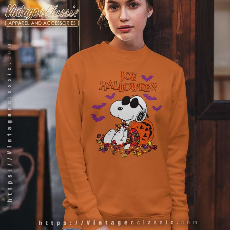 Vintage Snoopy Joe Halloween Sweatshirt Vintage Snoopy Joe Halloween Sweatshirt