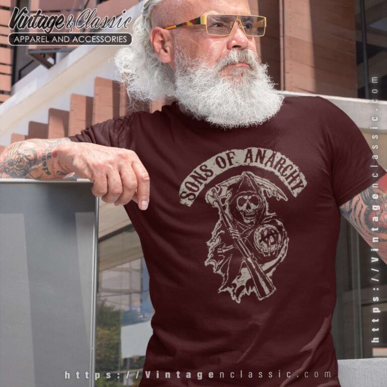 Vintage Sons Of Anarchy Show Mens T Shirt Vintage Sons Of Anarchy Show Mens T Shirt