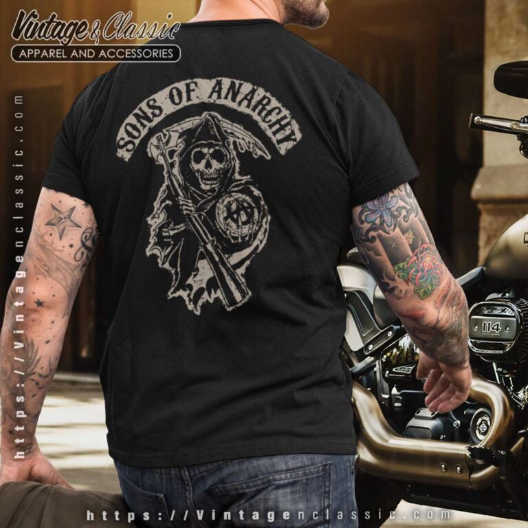 Vintage Sons Of Anarchy Show T Shirt Back Vintage Sons Of Anarchy Show T Shirt Back