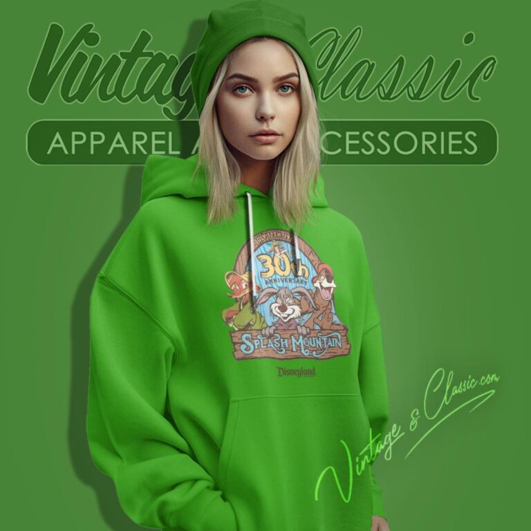 Vintage Splash Mountain 30th Anniversary Hoodie Vintage Splash Mountain 30th Anniversary Hoodie
