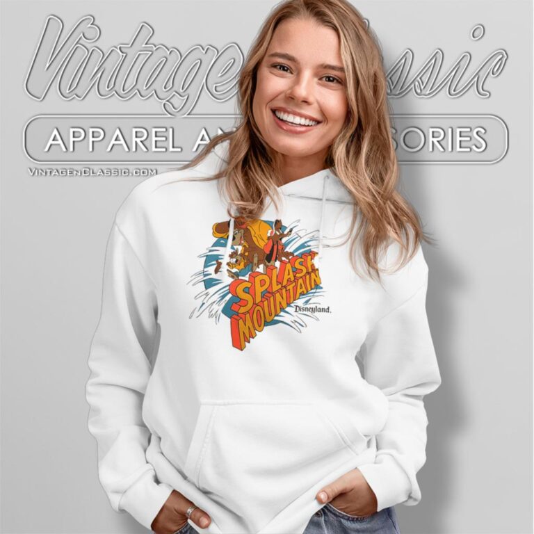 Vintage Splash Mountain Disneyland Hoodie Vintage Splash Mountain Disneyland Hoodie