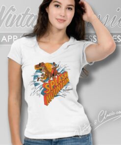 Vintage Splash Mountain Disneyland V Neck TShirt