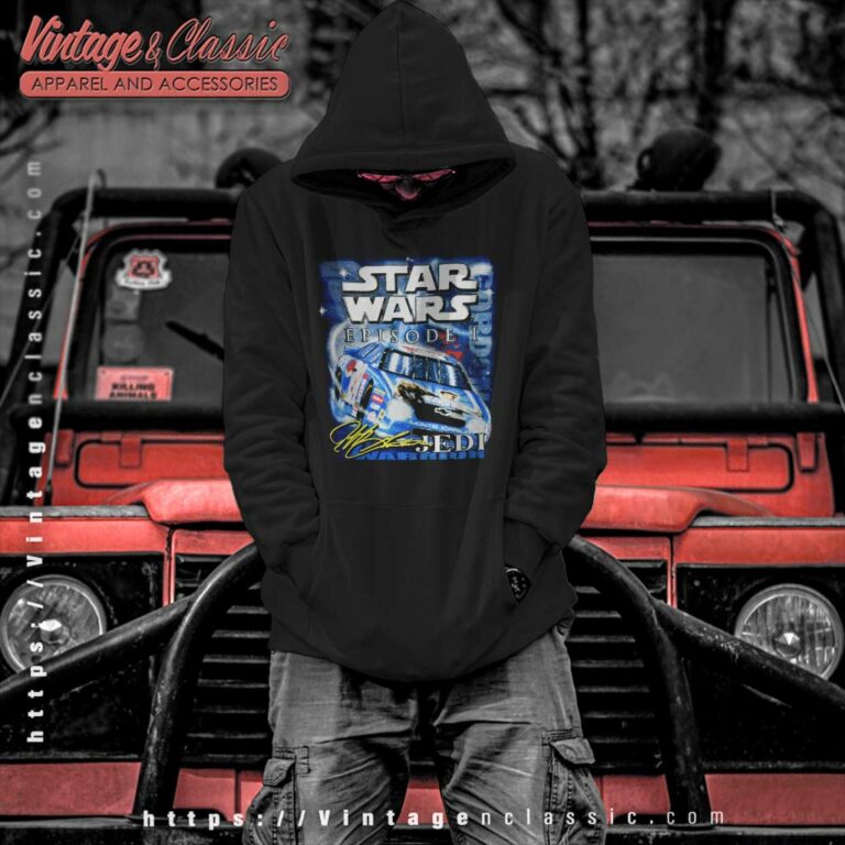 Vintage Star Wars Episode I X Jeff Gordon Nascar Racing Hoodie Vintage Star Wars Episode I X Jeff Gordon Nascar Racing Hoodie