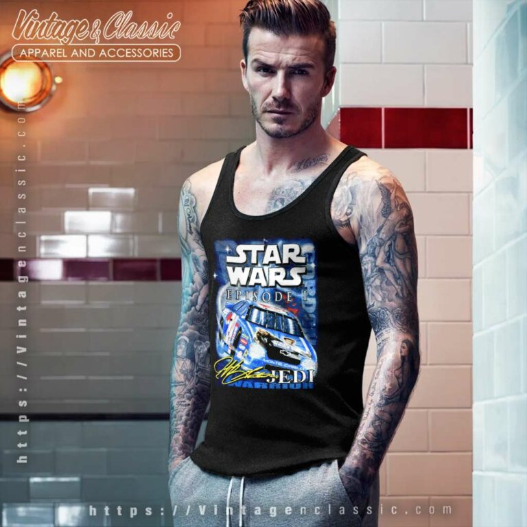 Vintage Star Wars Episode I X Jeff Gordon Nascar Racing Tank Top Racerback Vintage Star Wars Episode I X Jeff Gordon Nascar Racing Tank Top Racerback