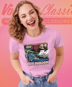 Vintage Star Wars Jeff Gordon Nascar Women TShirt