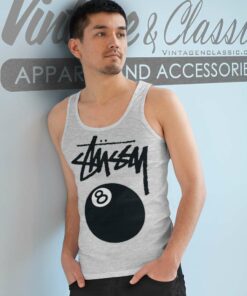 Vintage Stussy 8 Ball Tank Top Racerback