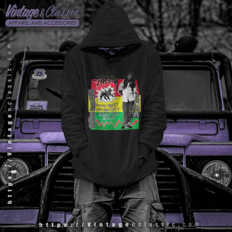 Vintage Stussy Bob Marley Hoodie Vintage Stussy Bob Marley Hoodie